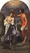 ALLORI Alessandro The Baptism of Christ oil painting